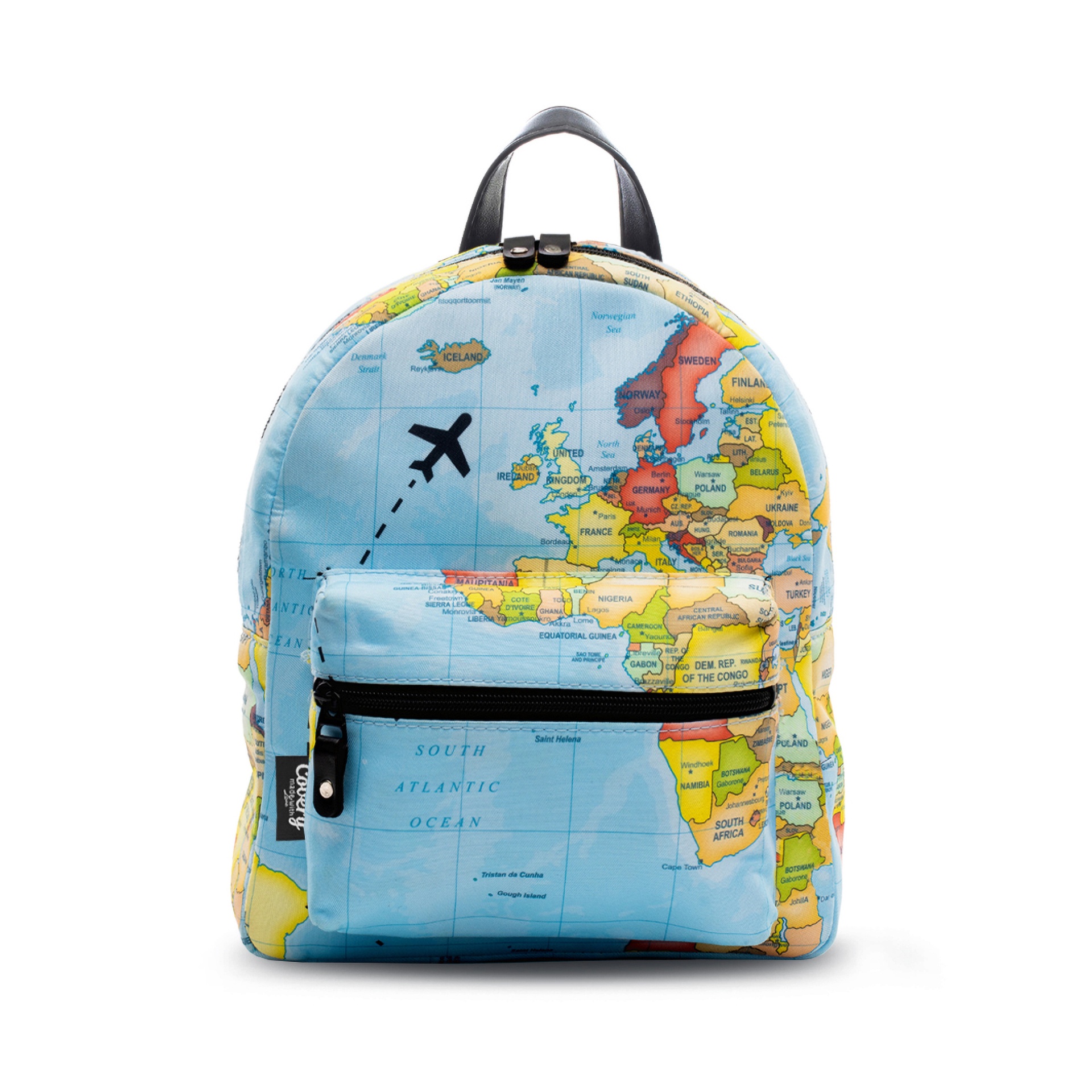 Travel Map Mini Backpack
