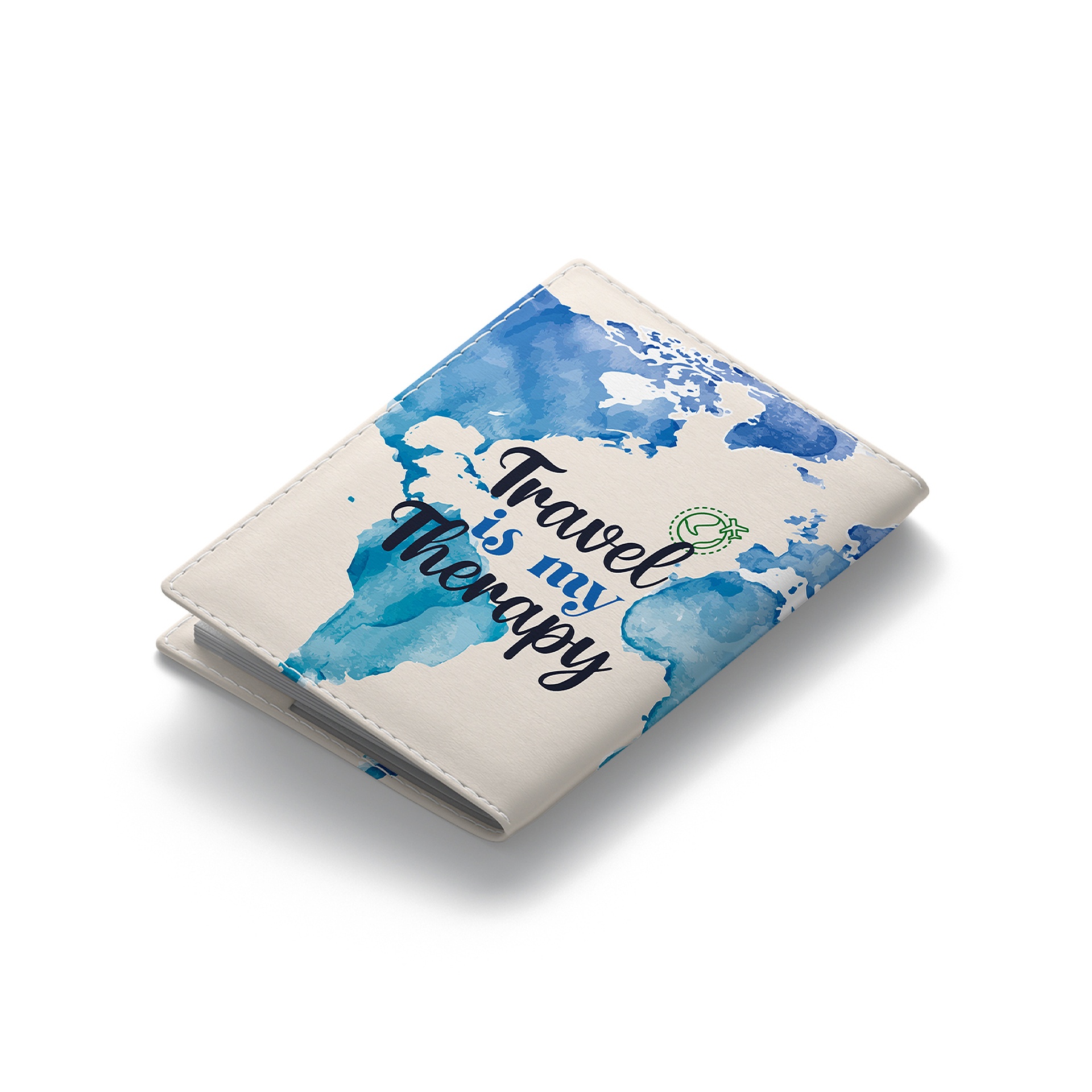 Travel Therapy Passport Cover