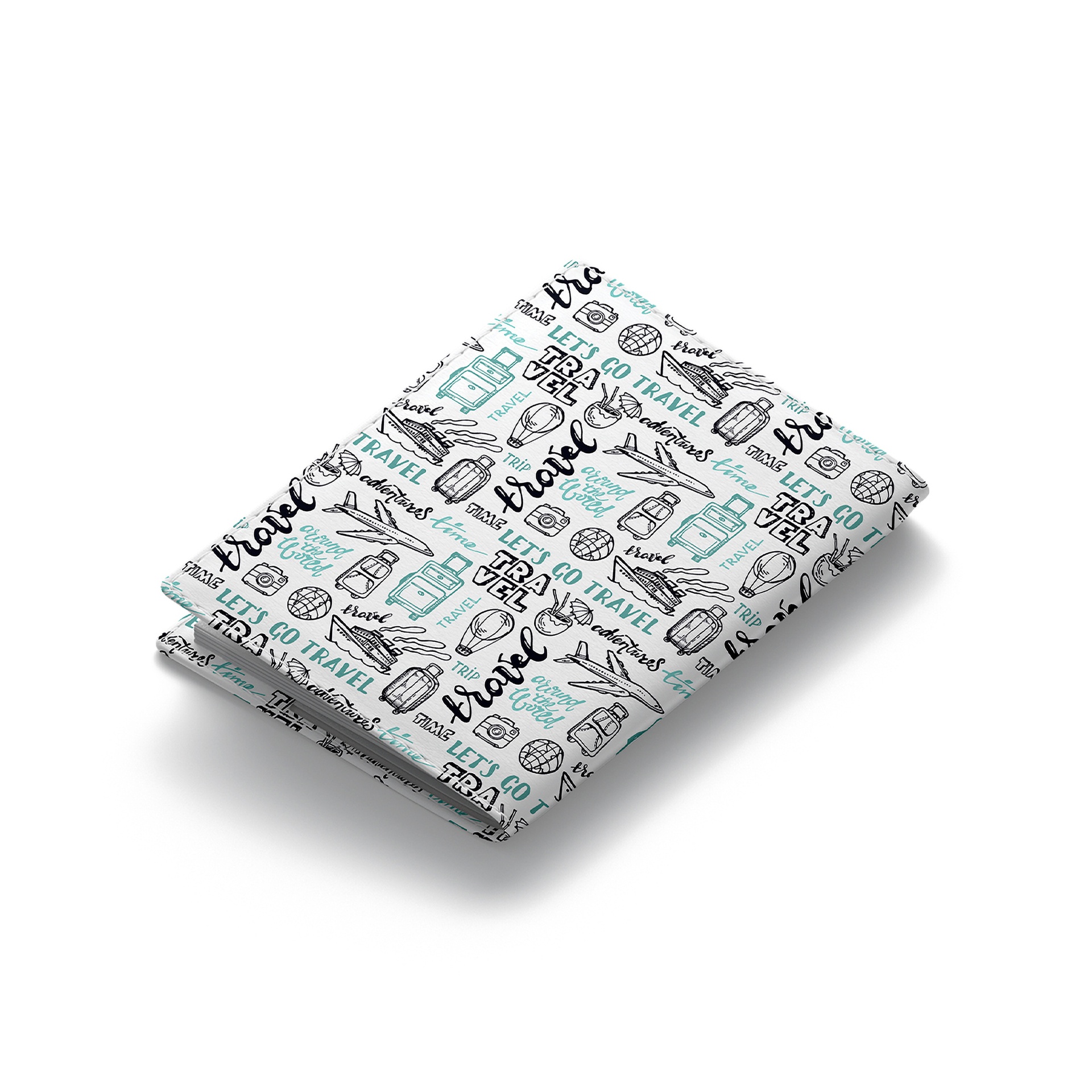 Let's Go Travel Passport Cover