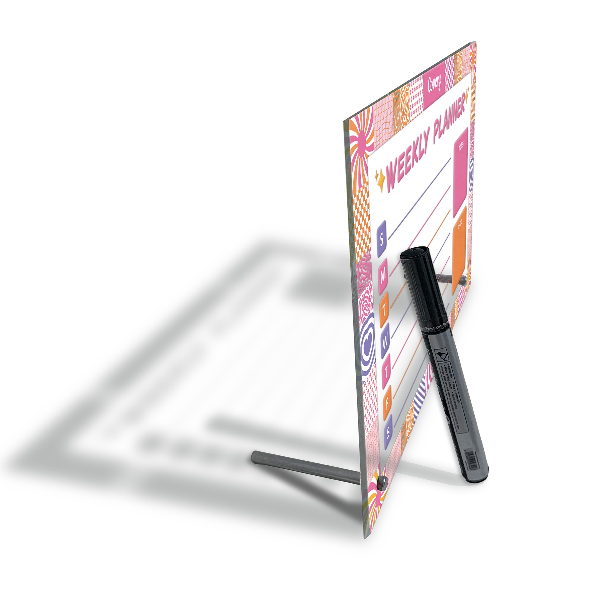 Purple Heart Weekly Planner