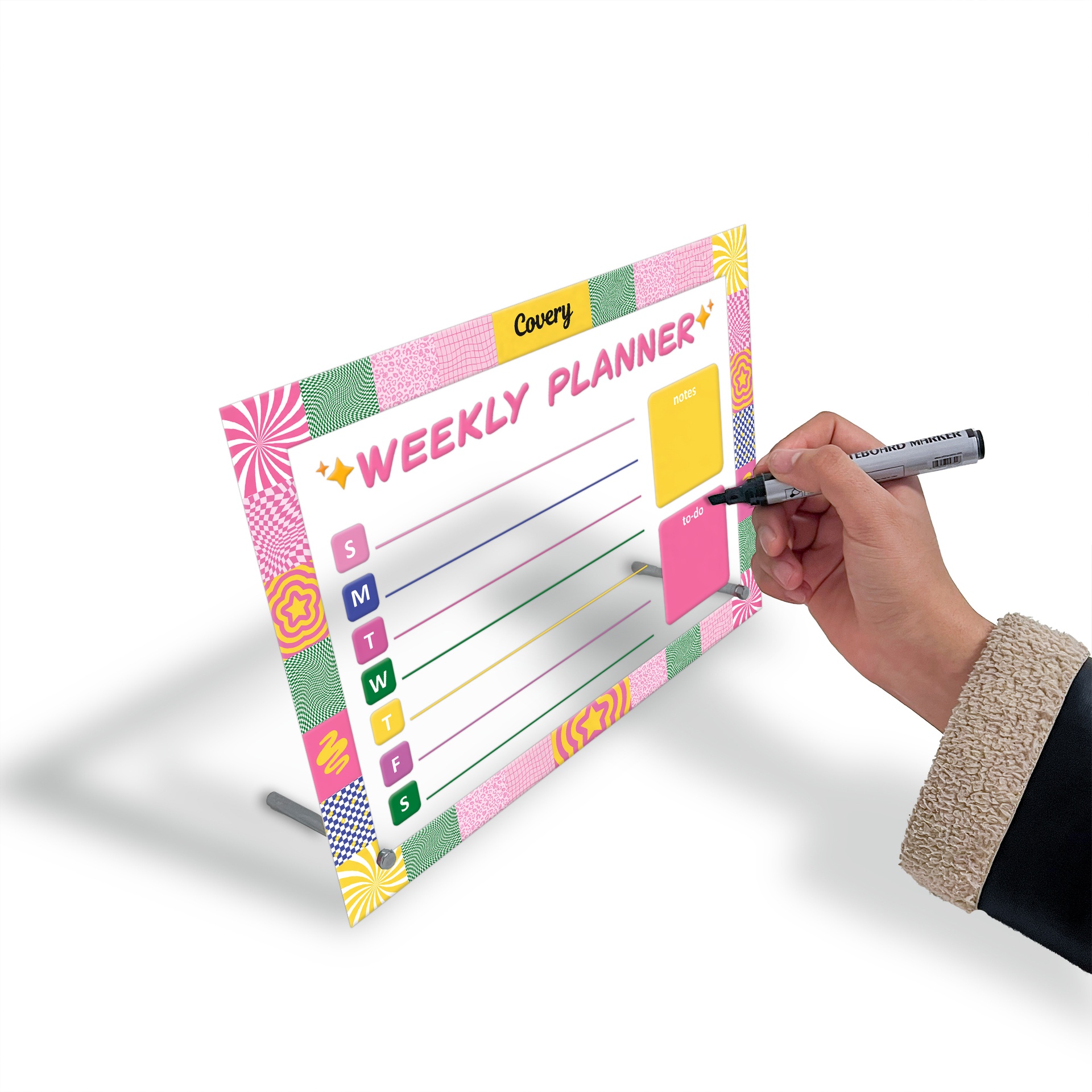 Yellow Star Weekly Planner