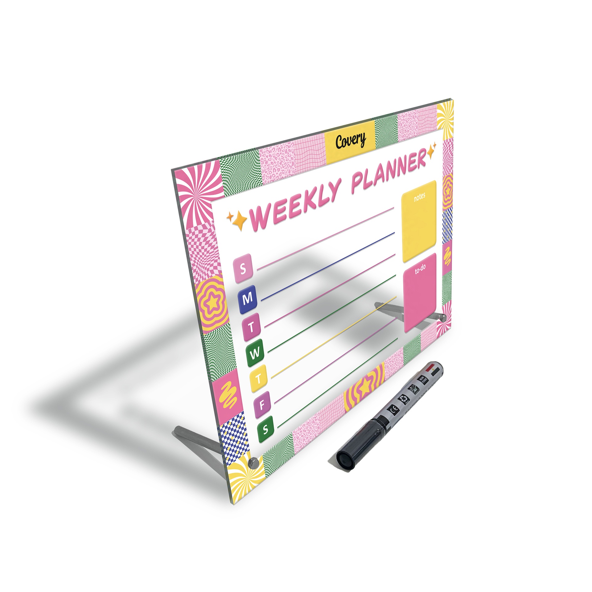 Yellow Star Weekly Planner