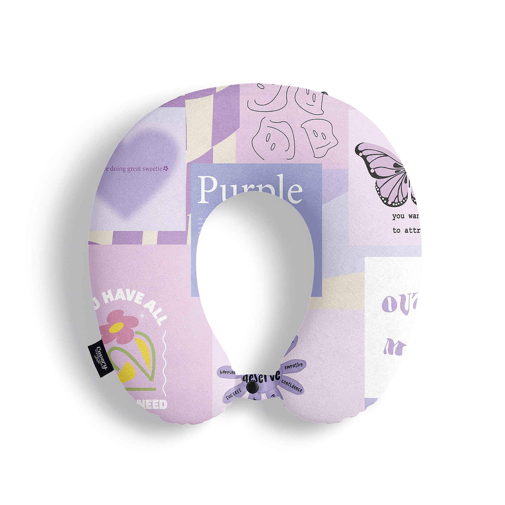 Purple Neck Pillow