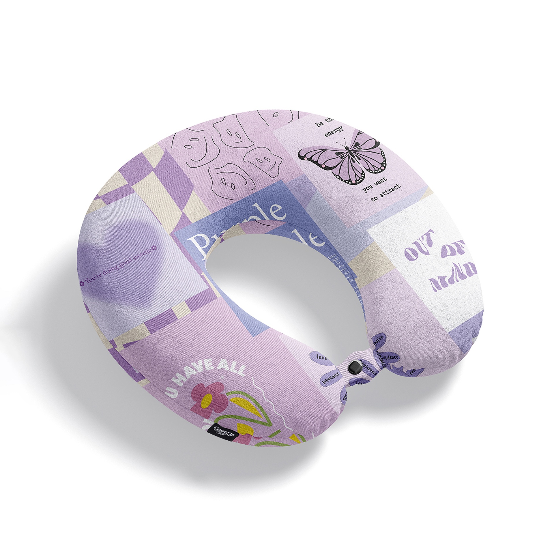 Purple Neck Pillow