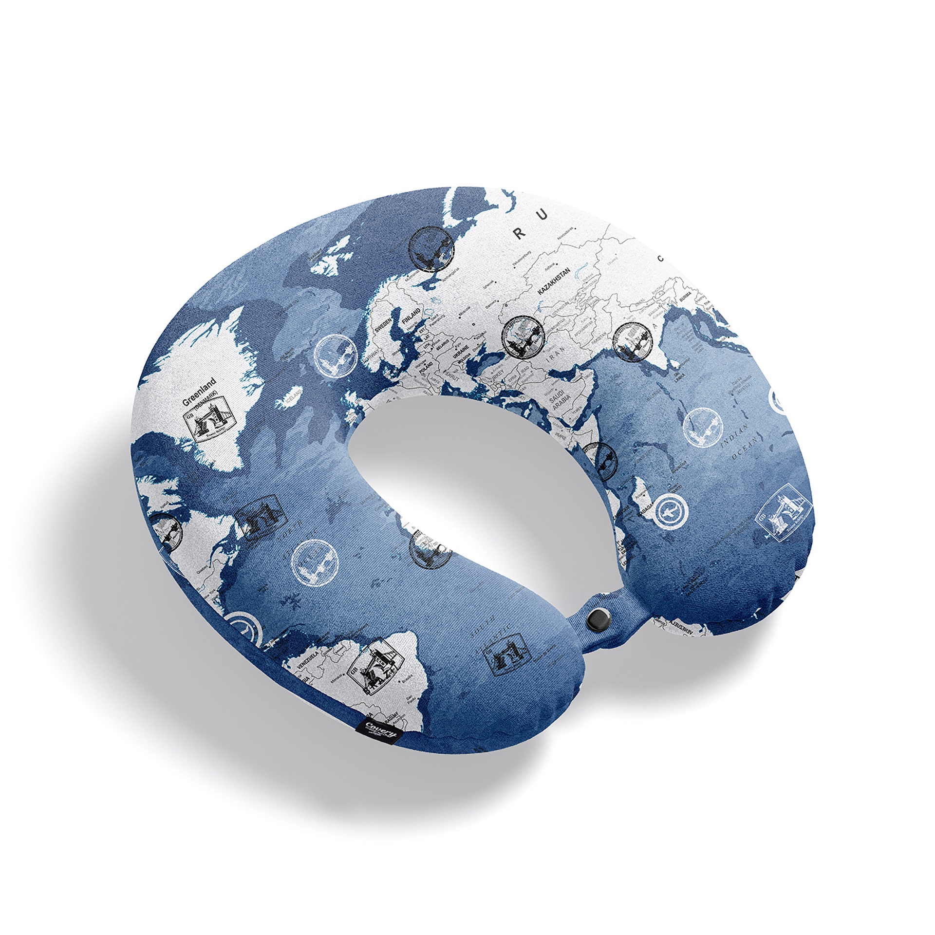 Blue Ocean Neck Pillow