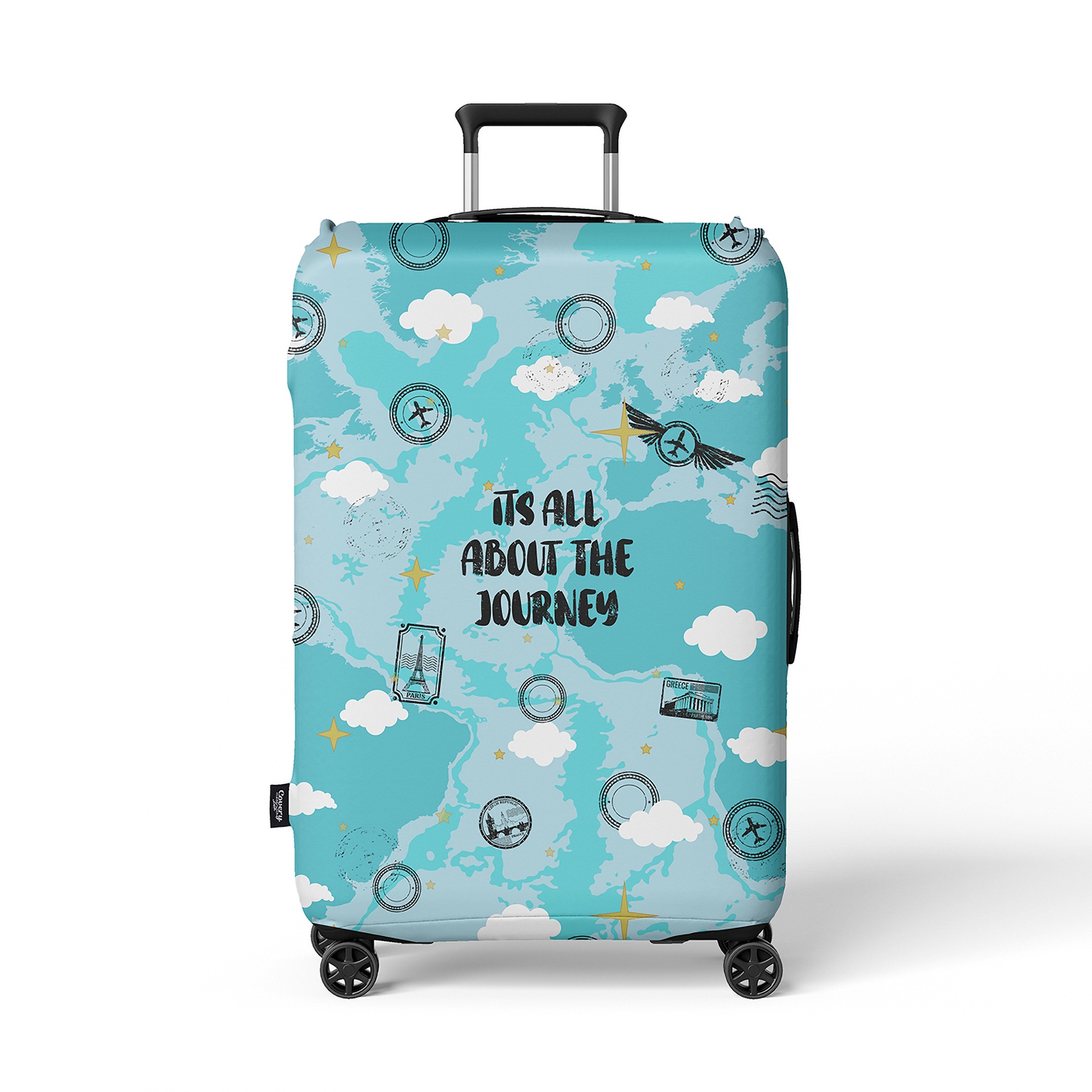 It's All About The Journey Suitcase Cover