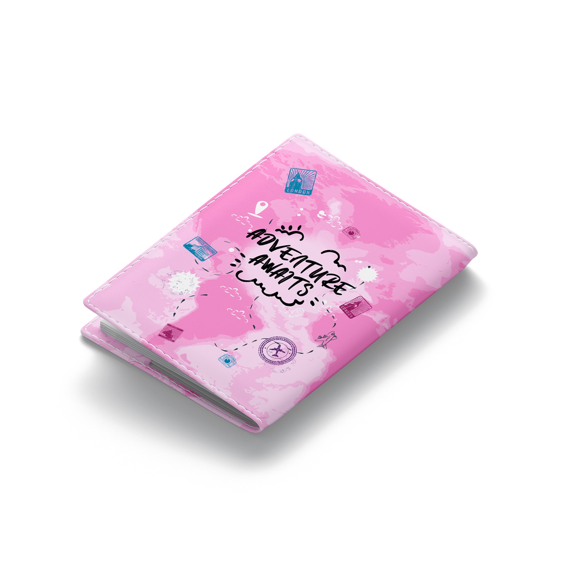 Adventure Awaits Passport Cover