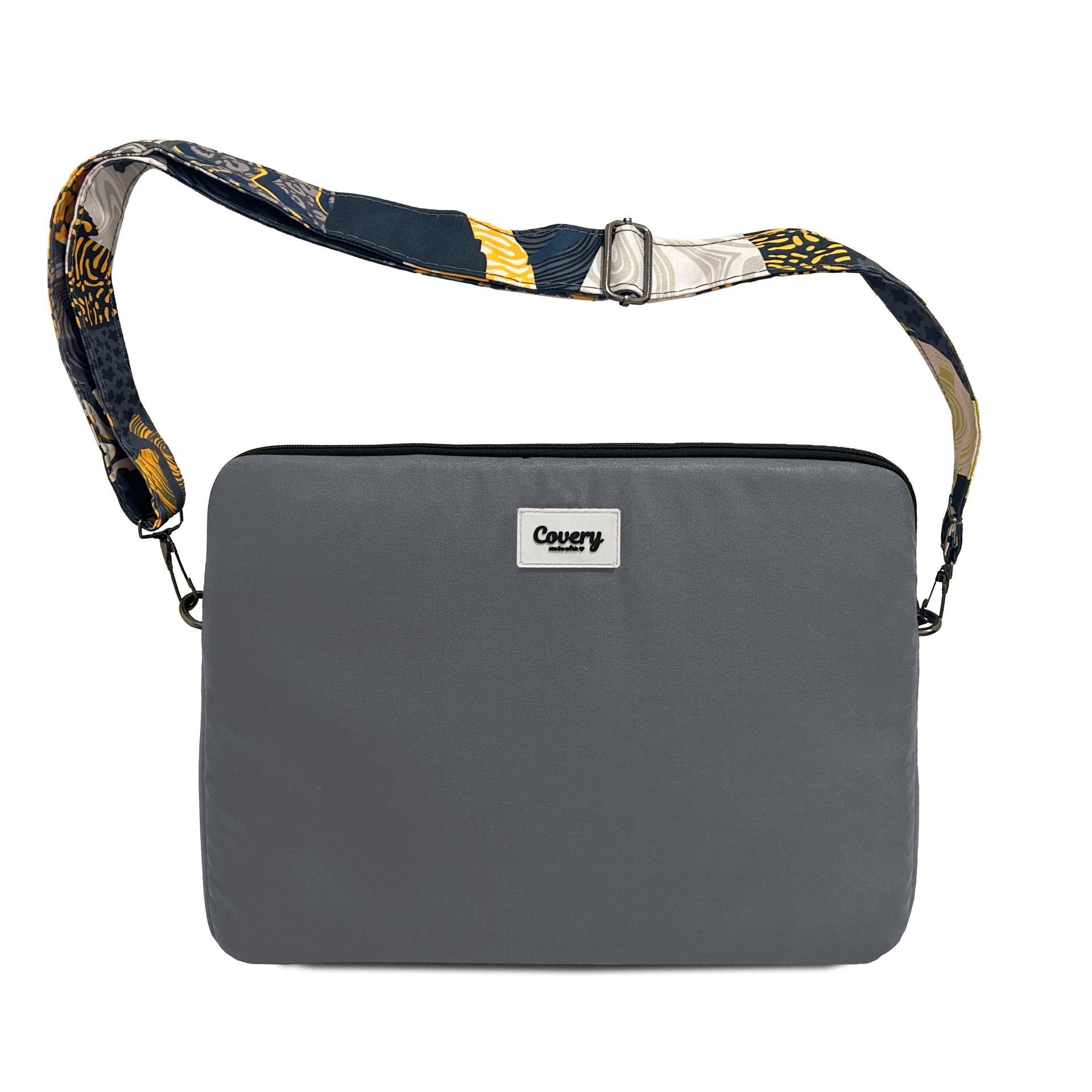 Grey Two Basic Laptop Sleeve