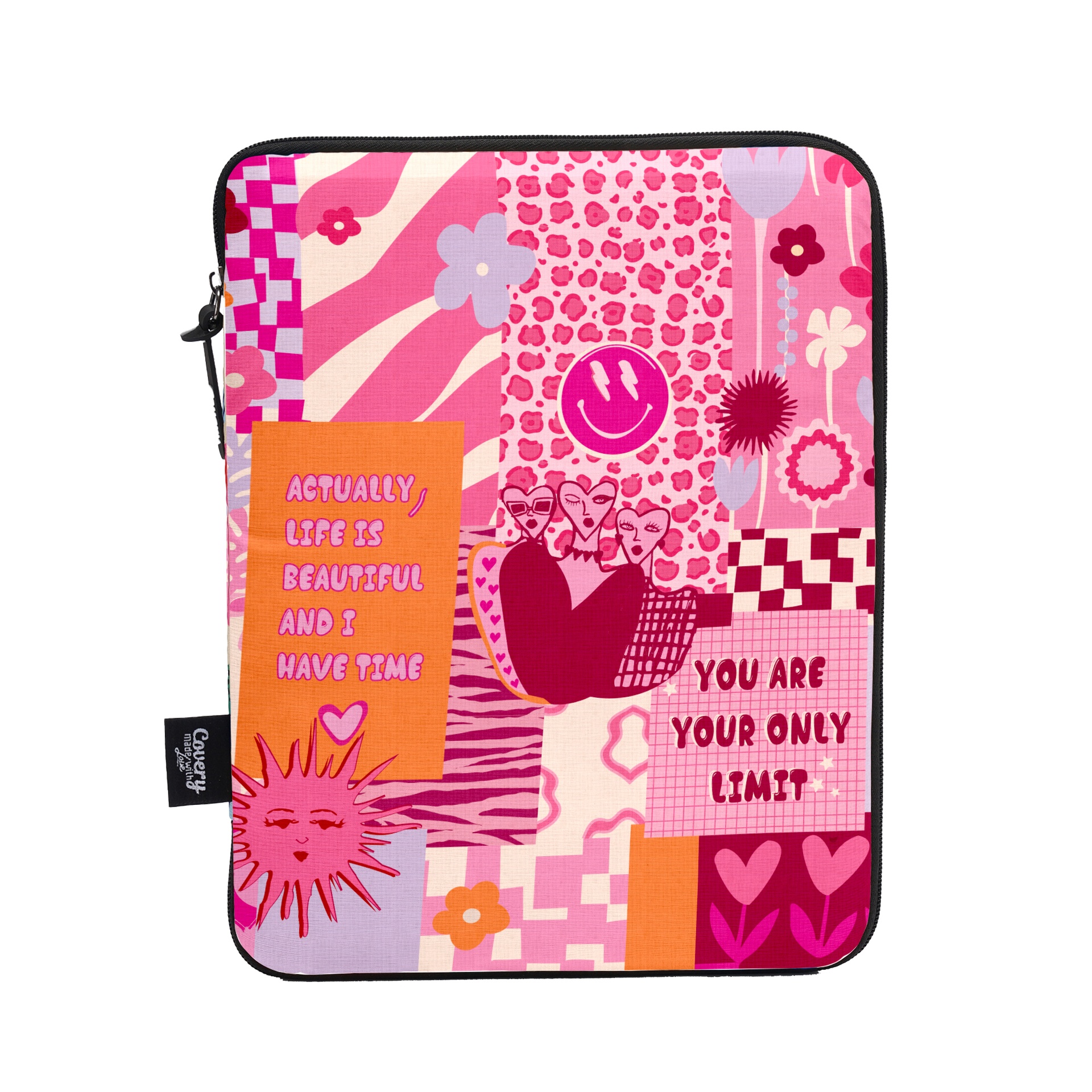 LIFE IS BEAUTIFUL tablet sleeve