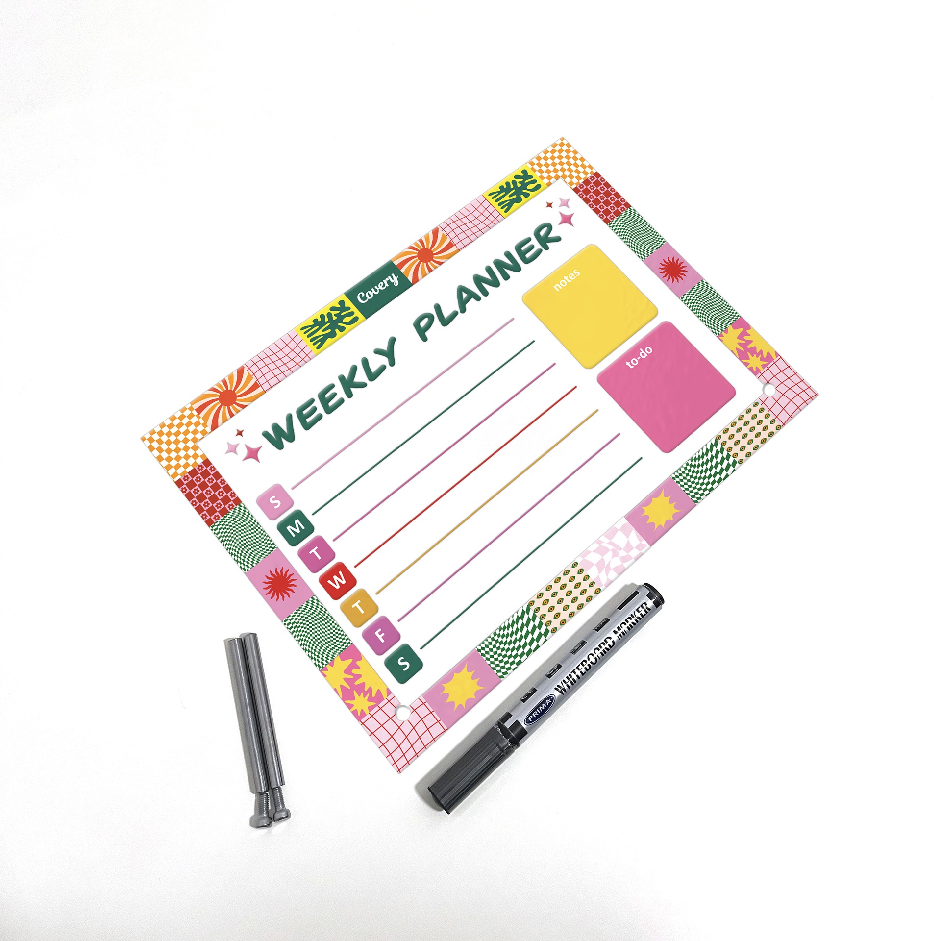 Samless Pattern Weekly Planner
