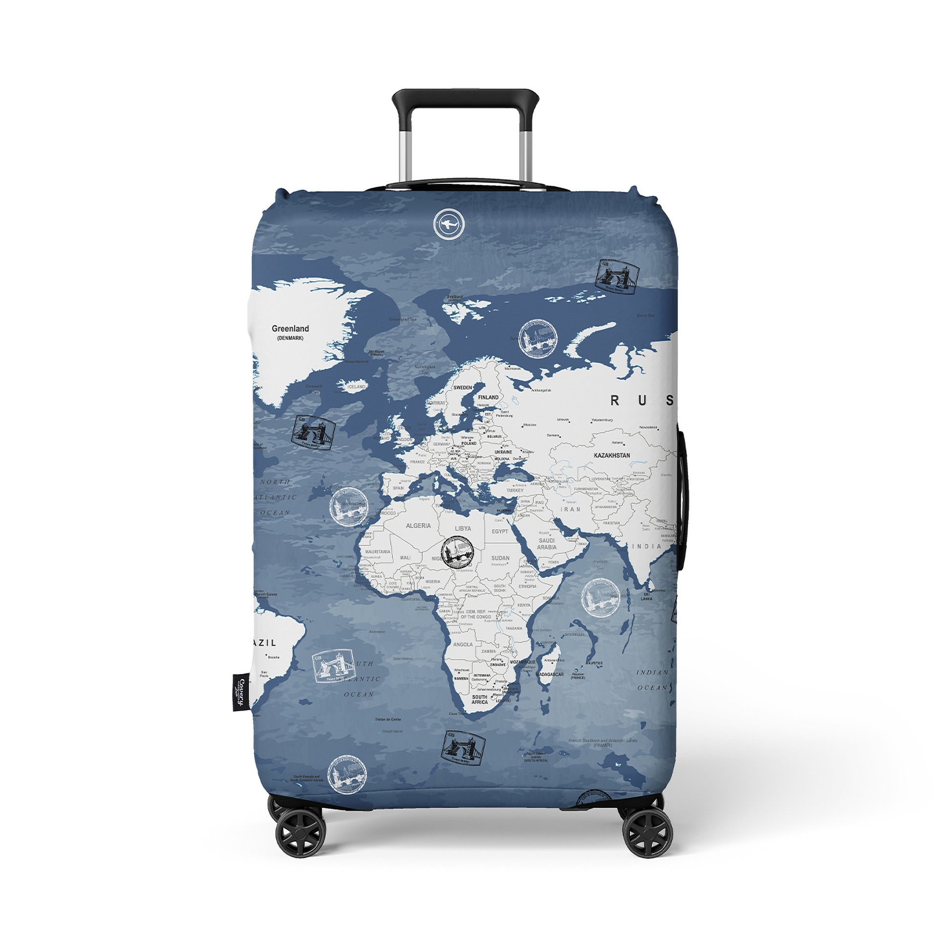 Blue Ocean Suitcase Cover